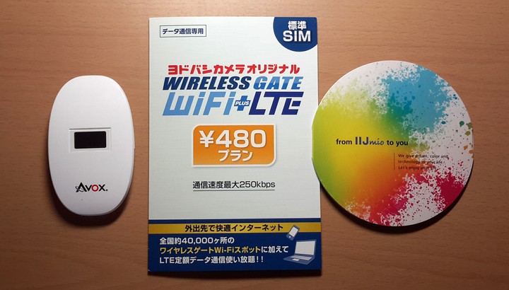 Wireless Gateの480円SIMその他の画像