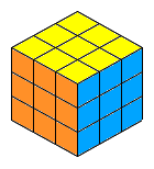 ルービックキューブ完成図